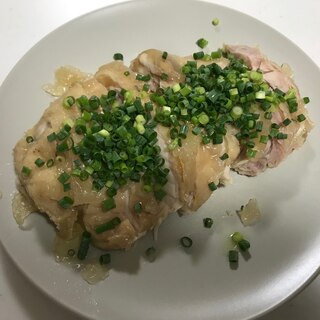 レンジで！鶏ももポン酢